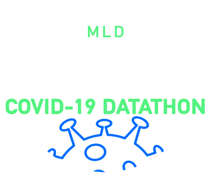 机器学习DATATHON COVID-19徽标